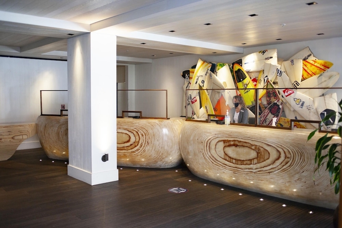 Imagen de los interiores del Hotel Hilton Vacation Club The Modern Honolulu. Foto 17