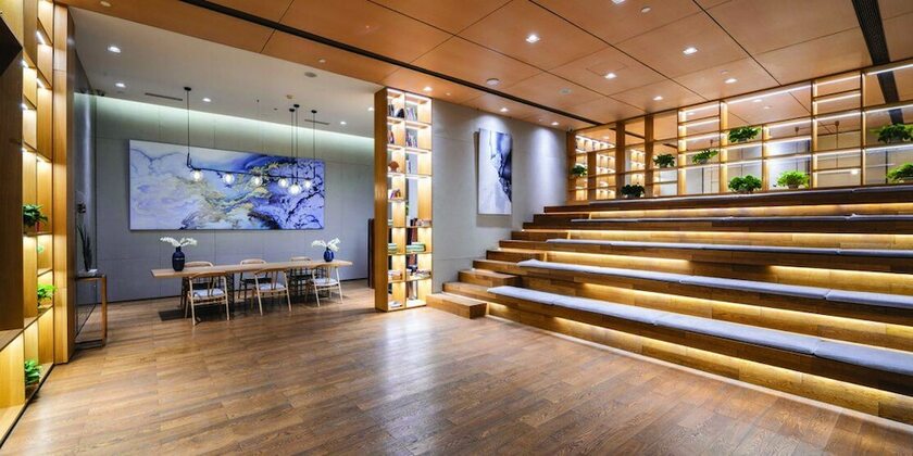 Imagen de los interiores del Hotel Himalaya Serviced Residences Nankai Tianjin. Foto 24