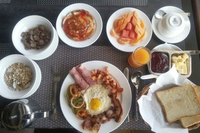 Imagen del bar/restaurante del Hotel Himalayan Villa. Foto 2