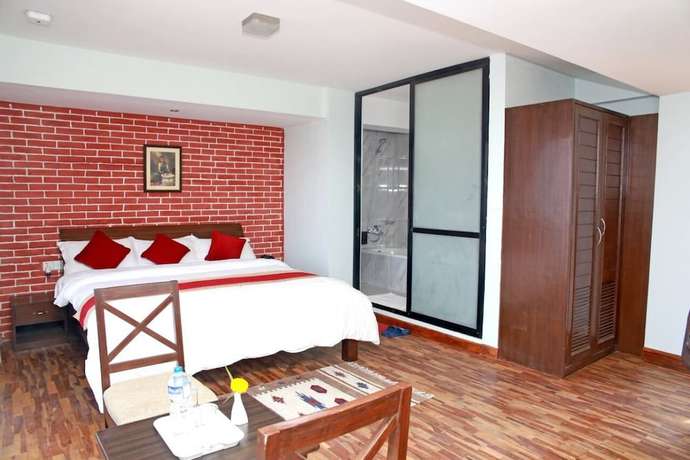 Imagen de la habitación del Hotel Himalayan Villa. Foto 14