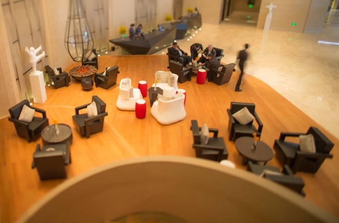 Imagen de los interiores del Hotel Himalayas Qingdao. Foto 17