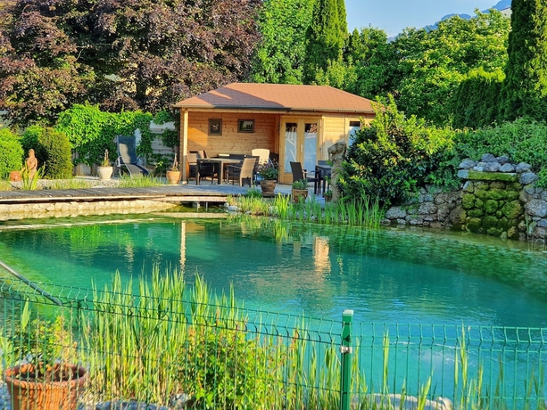 Imagen de la piscina del Hotel Himmelreich, Salzburgo. Foto 16