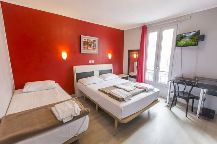 Imagen de la habitación del Hotel Hipotel Paris Gambetta Republique. Foto 11