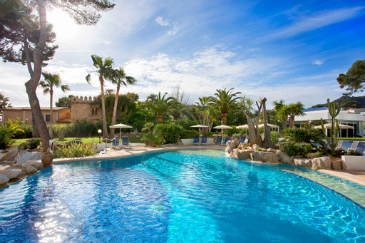 Imagen de la piscina del Hotel Hipotels Eurotel Punta Rotja and Spa. Foto 17