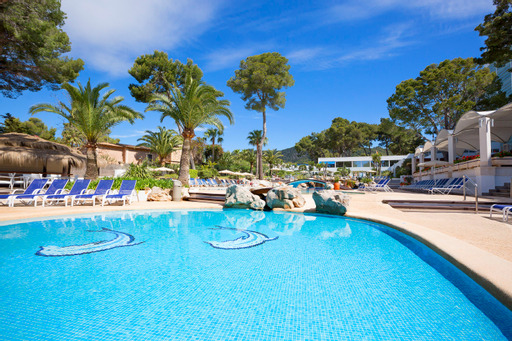 Imagen de la piscina del Hotel Hipotels Eurotel Punta Rotja and Spa. Foto 18