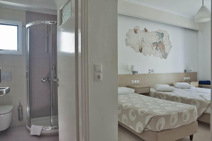 Imagen de la habitación del Hotel Hippocampus, Santorini. Foto 14