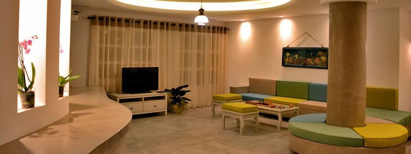 Imagen de los interiores del Hotel Hippocampus, Santorini. Foto 19