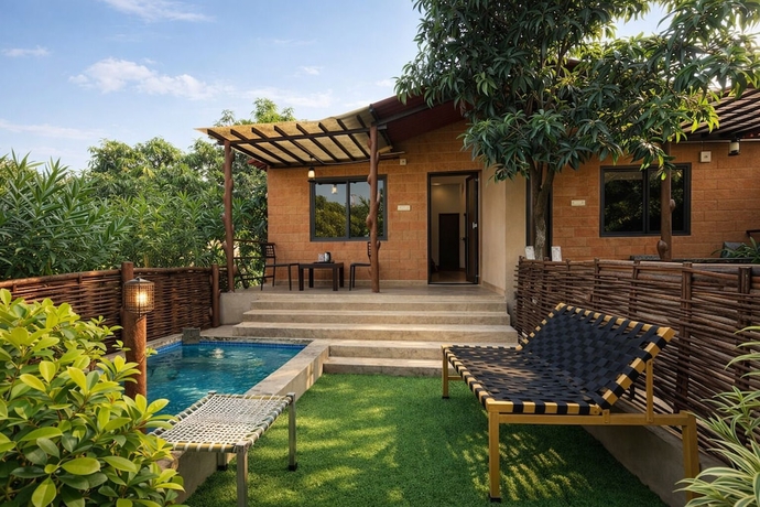 Imagen de la habitación del Hotel Hiran Gir Retreat Sasan Gir. Foto 4