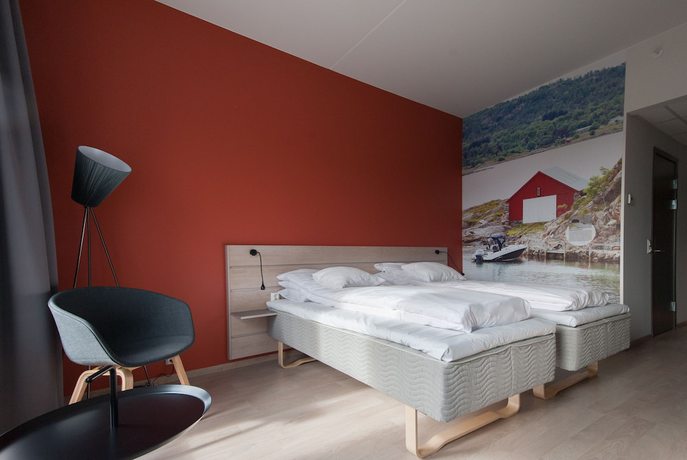 Imagen de la habitación del Hotel Hjortenl Hitra. Foto 12