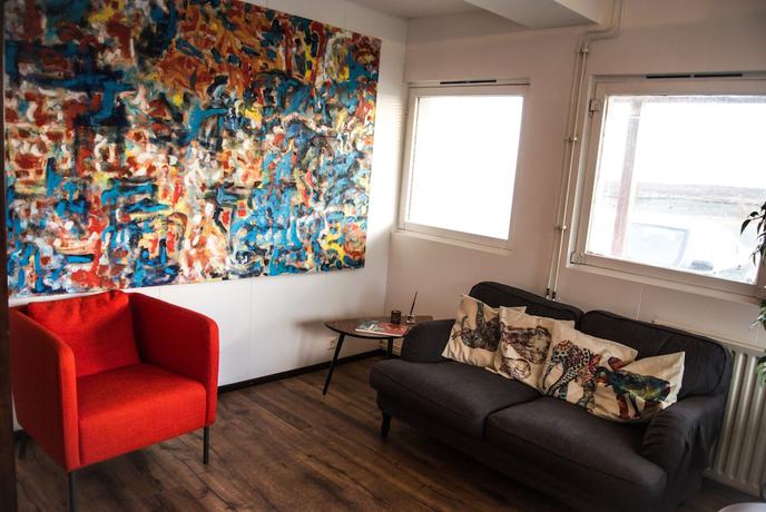 Imagen de los interiores del Hotel Hótel Hafnarfjall. Foto 14