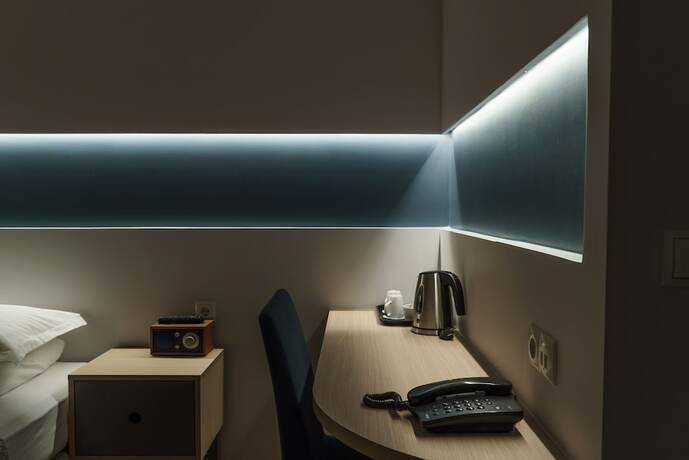 Imagen de la habitación del Hotel H&oacute;tel &Iacute;safj&ouml;r&eth;ur. Foto 21