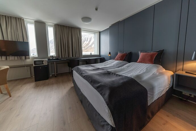 Imagen de la habitación del Hotel H&oacute;tel &Iacute;safj&ouml;r&eth;ur. Foto 23