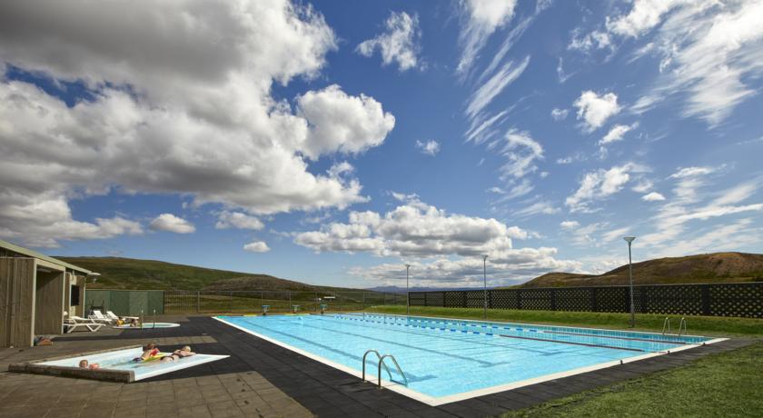 Imagen de la piscina del Hotel Hótel Laugar Sælingsdal. Foto 13