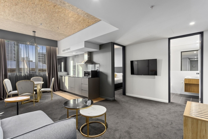Imagen de la habitación del Hotel Hobart City Apartments. Foto 3