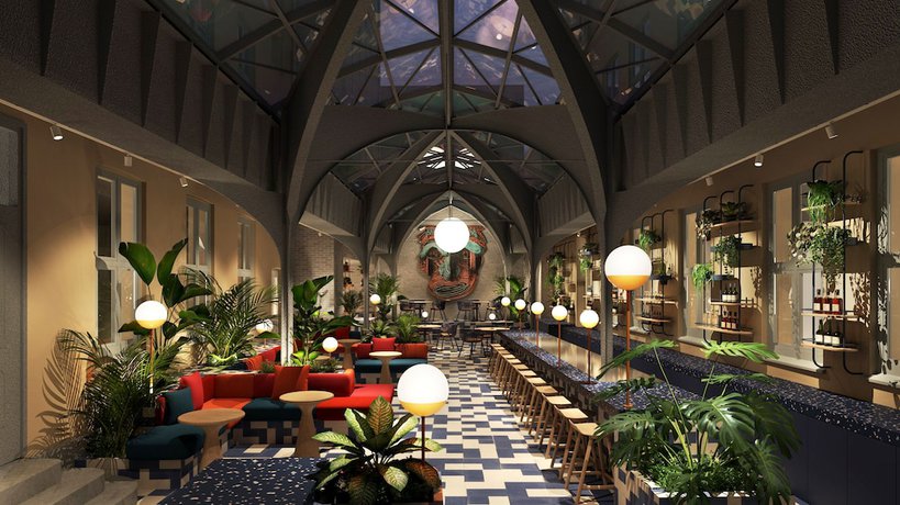 Imagen del bar/restaurante del Hotel Hobo Oslo. Foto 3