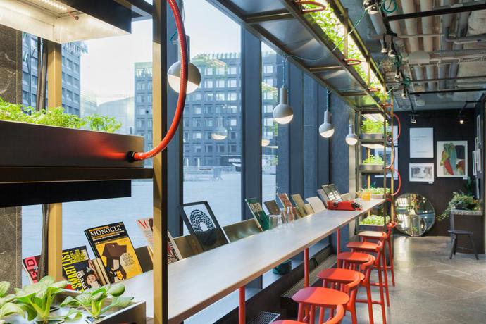 Imagen del bar/restaurante del Hotel Hobo Stockholm. Foto 5