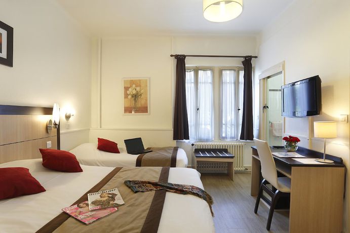 Imagen de la habitación del Hotel H&ocirc;tel A l\'Ombre des Marronniers. Foto 3
