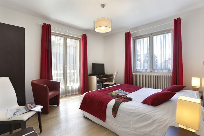 Imagen de la habitación del Hotel H&ocirc;tel A l\'Ombre des Marronniers. Foto 11