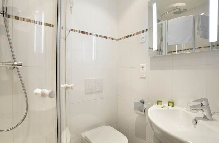 Imagen de la habitación del Hotel H&ocirc;tel A l\'Ombre des Marronniers. Foto 13