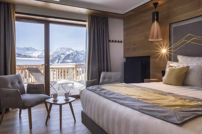 Imagen de la habitación del Hotel H&ocirc;tel Alparena and Spa. Foto 5