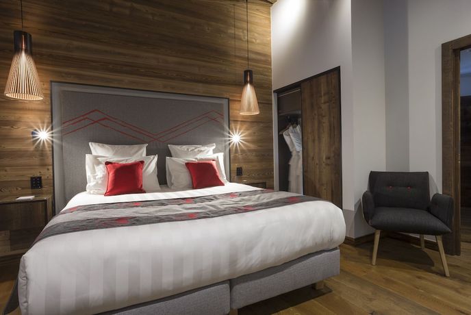 Imagen de la habitación del Hotel H&ocirc;tel Alparena and Spa. Foto 15