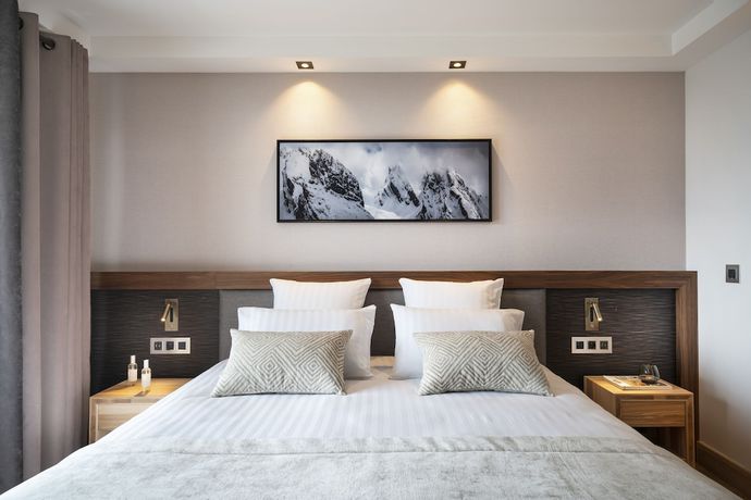 Imagen de la habitación del Hotel H&ocirc;tel Alpen Lodge. Foto 3