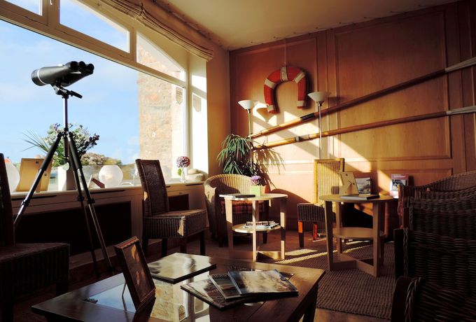 Imagen de los interiores del Hotel H&ocirc;tel Aux Tamaris - Vue Mer. Foto 20