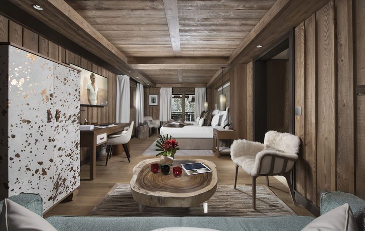 Imagen de la habitación del Hotel H&ocirc;tel Barri&egrave;re Les Neiges Courchevel. Foto 10