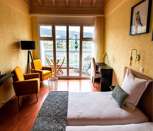 Imagen de la habitación del Hotel Hôtel Bellevue Le Rocheray. Foto 4
