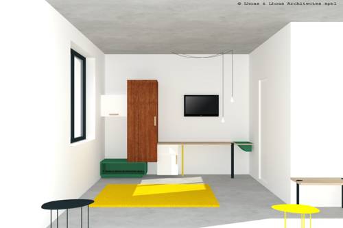 Imagen de la habitación del Hotel Hôtel Belvue. Foto 15