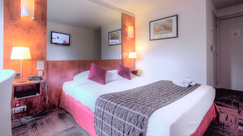 Imagen del bar/restaurante del Hotel Hôtel Des Acacias Lille Tourcoing. Foto 3