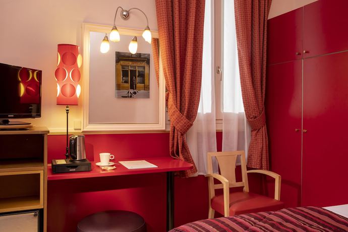 Imagen de la habitación del Hotel H&ocirc;tel Du Levant, Barrio Latino-Pante&oacute;n. Foto 2