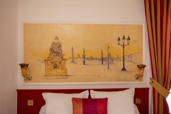 Imagen de la habitación del Hotel H&ocirc;tel Du Levant, Barrio Latino-Pante&oacute;n. Foto 4