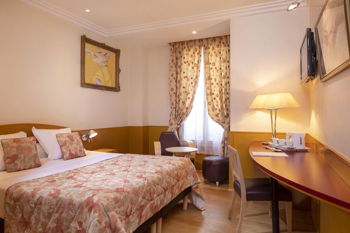 Imagen de la habitación del Hotel H&ocirc;tel Du Levant, Barrio Latino-Pante&oacute;n. Foto 16