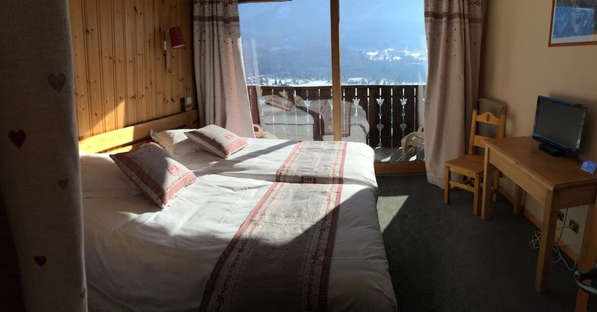 Imagen de la habitación del Hotel H&ocirc;tel Edelweiss, La Piaz. Foto 18