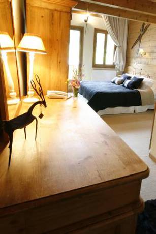 Imagen de la habitación del Hotel H&ocirc;tel Et Chalet Au Coin Du Feu Chilly Powder. Foto 6
