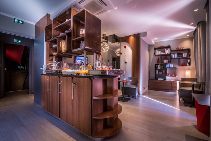 Imagen del bar/restaurante del Hotel Hôtel Garance. Foto 3