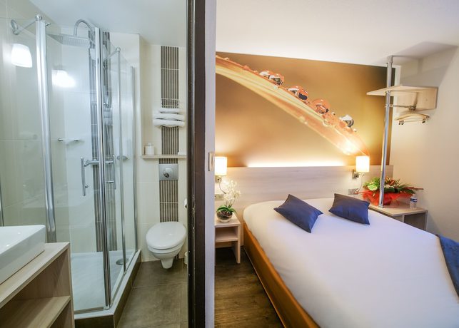 Imagen de la habitación del Hotel H&ocirc;tel Inn Design Vannes Resto Novo. Foto 13