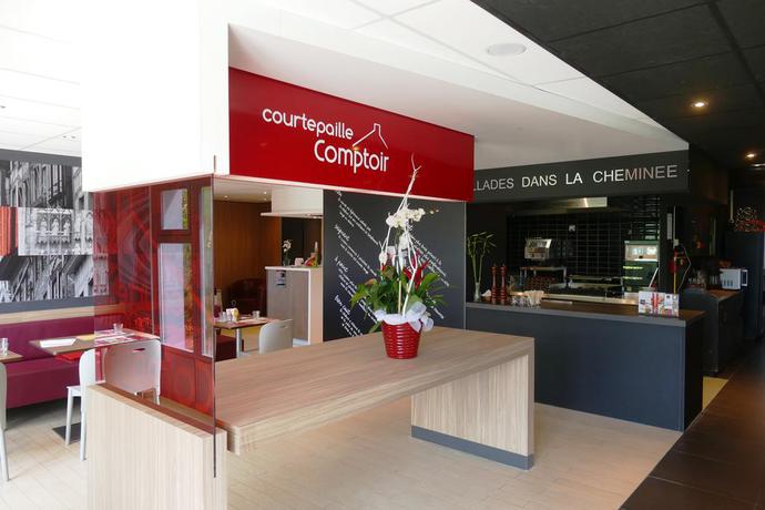 Imagen de los interiores del Hotel H&ocirc;tel Kyriad Direct Rouen Sud - Oissel. Foto 6