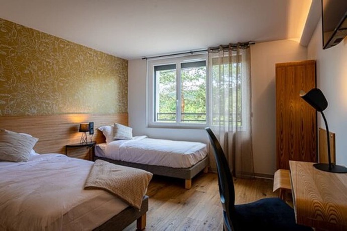 Imagen de la habitación del Hotel H&ocirc;tel L\'Ouvr&eacute;e Restaurant le 428. Foto 5