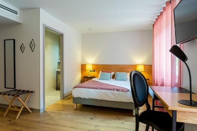 Imagen de la habitación del Hotel H&ocirc;tel L\'Ouvr&eacute;e Restaurant le 428. Foto 12