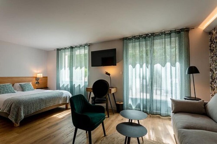 Imagen de la habitación del Hotel H&ocirc;tel L\'Ouvr&eacute;e Restaurant le 428. Foto 13