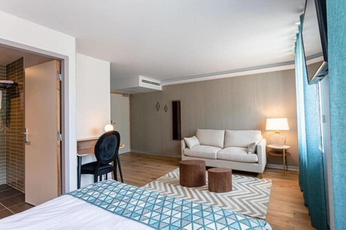 Imagen de la habitación del Hotel H&ocirc;tel L\'Ouvr&eacute;e Restaurant le 428. Foto 19
