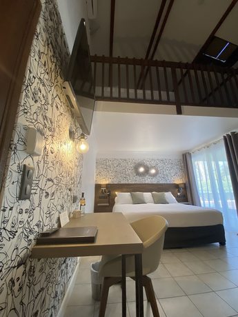 Imagen de la habitación del Hotel H&ocirc;tel La Lagune. Foto 8