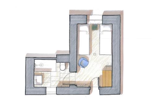 Imagen de la habitación del Hotel Hôtel La Prison. Foto 3