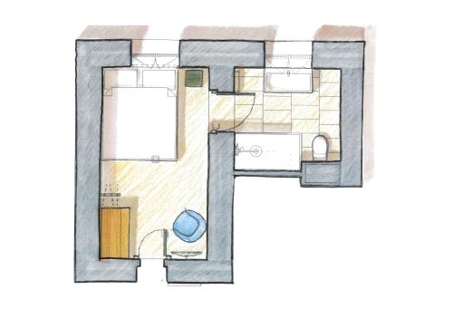 Imagen de la habitación del Hotel Hôtel La Prison. Foto 4