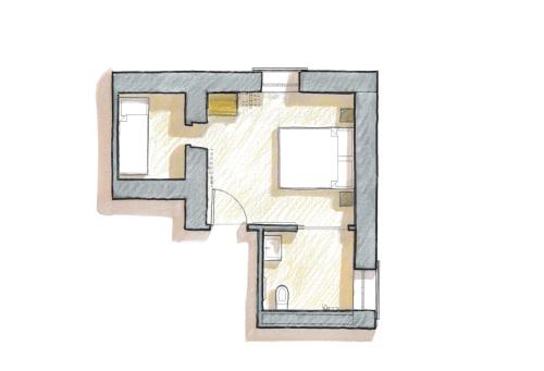 Imagen de la habitación del Hotel Hôtel La Prison. Foto 7