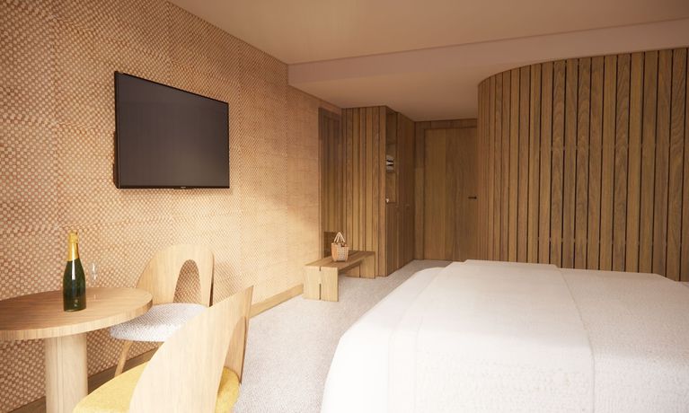 Imagen de la habitación del Hotel H&ocirc;tel La Voie Lact&eacute;e. Foto 6