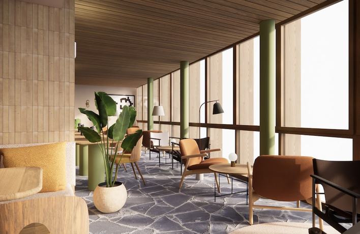 Imagen del bar/restaurante del Hotel H&ocirc;tel La Voie Lact&eacute;e. Foto 4