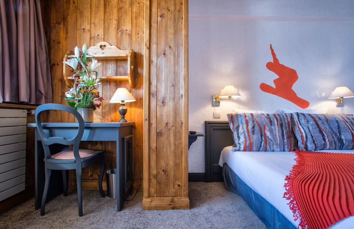 Imagen de la habitación del Hotel Hôtel Le Courcheneige. Foto 7